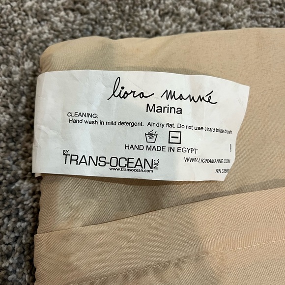 Liora Manne Marina Indoor/Outdoor Colorful Rectangular Throw Pillow 12”x18” - Picture 5 of 5